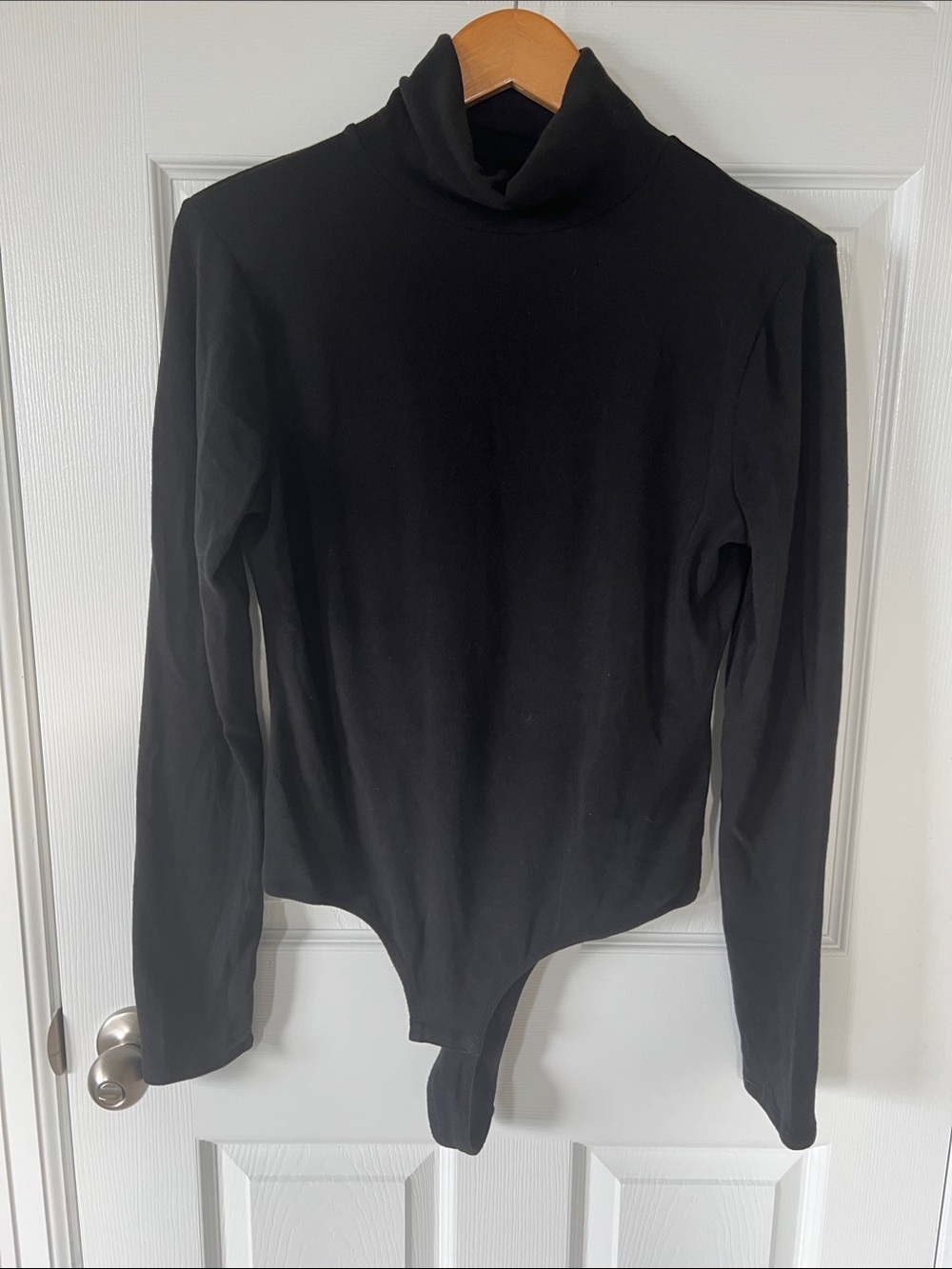 Madewell Black Long Sleeve Turtleneck Bodysuit (NWOT) Size XL
